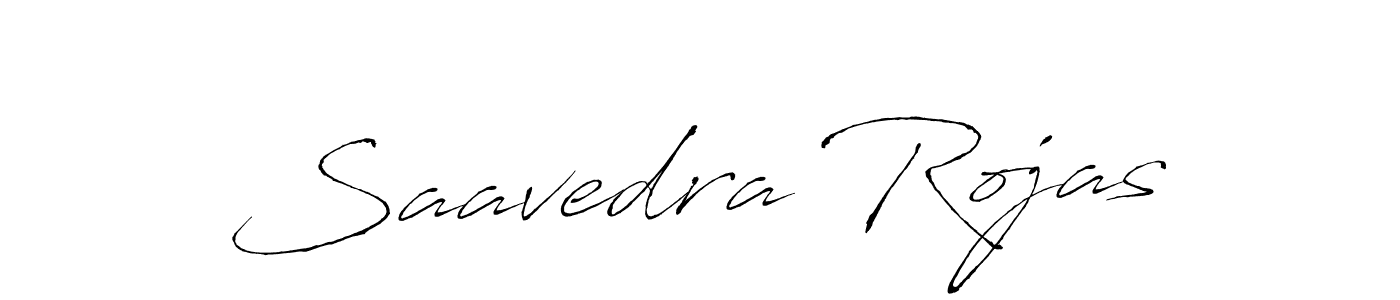 Make a beautiful signature design for name Saavedra Rojas. With this signature (Antro_Vectra) style, you can create a handwritten signature for free. Saavedra Rojas signature style 6 images and pictures png