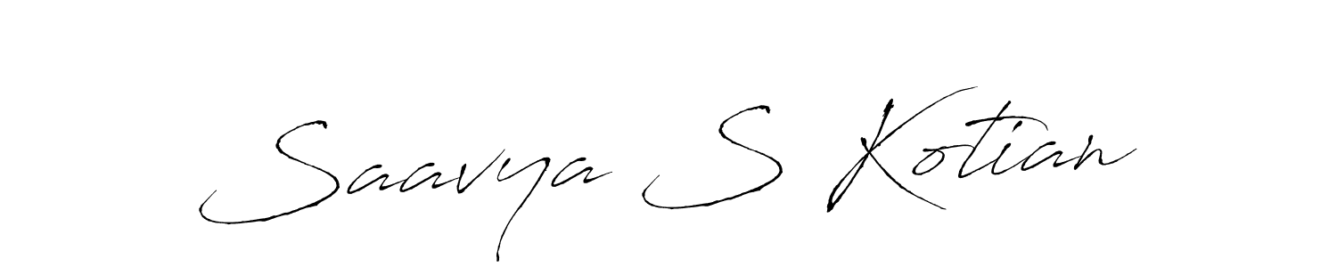 if you are searching for the best signature style for your name Saavya S Kotian. so please give up your signature search. here we have designed multiple signature styles  using Antro_Vectra. Saavya S Kotian signature style 6 images and pictures png