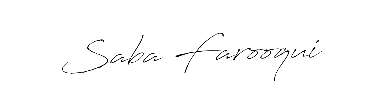 It looks lik you need a new signature style for name Saba Farooqui. Design unique handwritten (Antro_Vectra) signature with our free signature maker in just a few clicks. Saba Farooqui signature style 6 images and pictures png