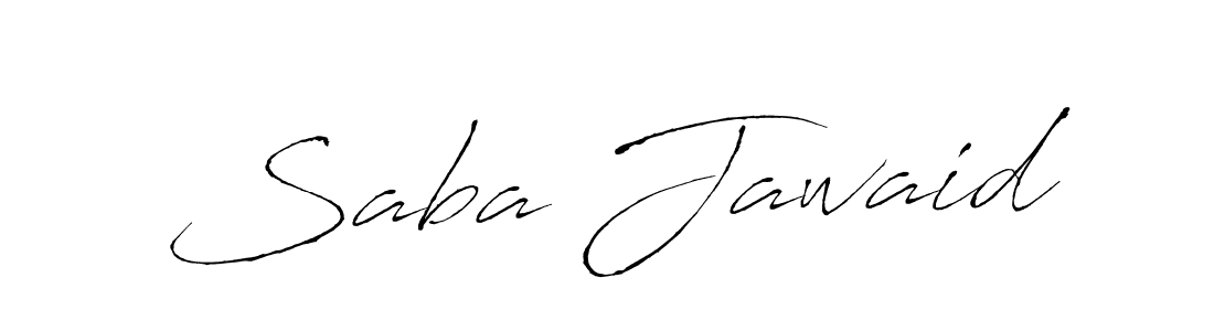 Also we have Saba Jawaid name is the best signature style. Create professional handwritten signature collection using Antro_Vectra autograph style. Saba Jawaid signature style 6 images and pictures png
