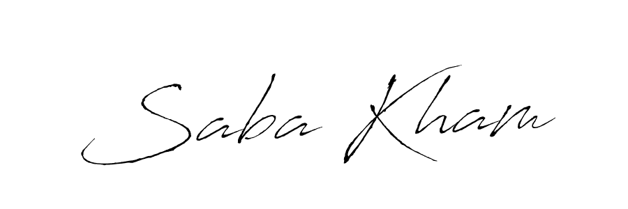 It looks lik you need a new signature style for name Saba Kham. Design unique handwritten (Antro_Vectra) signature with our free signature maker in just a few clicks. Saba Kham signature style 6 images and pictures png