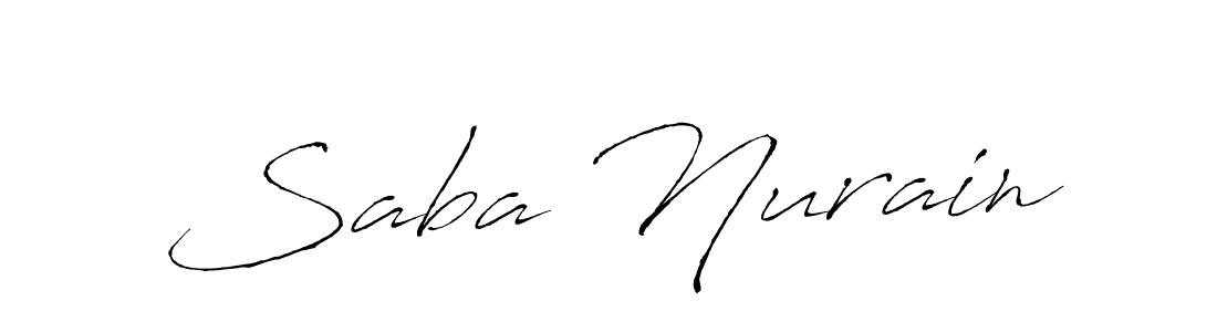 You should practise on your own different ways (Antro_Vectra) to write your name (Saba Nurain) in signature. don't let someone else do it for you. Saba Nurain signature style 6 images and pictures png