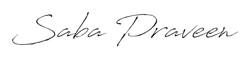 If you are searching for the best signature style for your name Saba Praveen, here we have designed multiple signature styles using Antro_Vectra. Saba Praveen signature style 6 images and pictures png