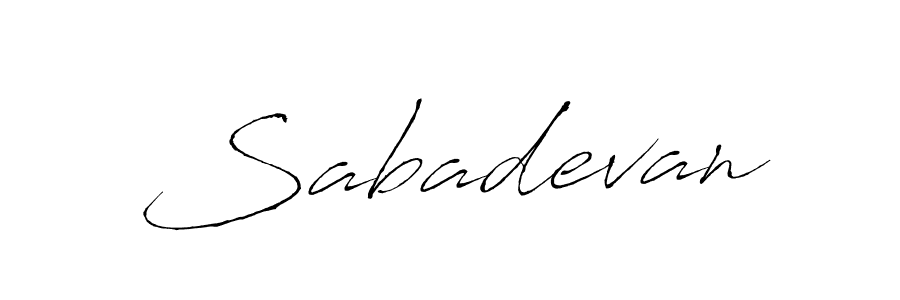 You should practise on your own different ways (Antro_Vectra) to write your name (Sabadevan) in signature. don't let someone else do it for you. Sabadevan signature style 6 images and pictures png