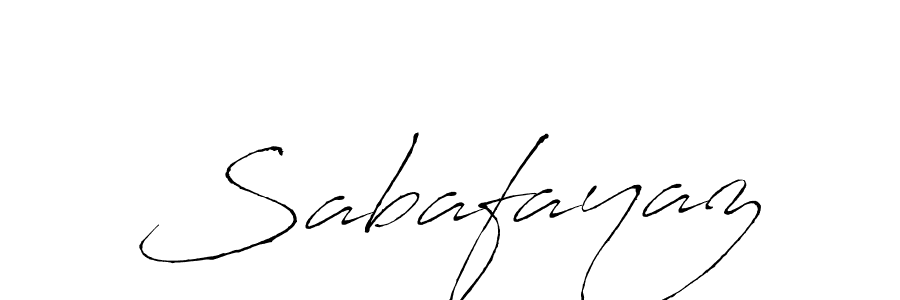How to make Sabafayaz signature? Antro_Vectra is a professional autograph style. Create handwritten signature for Sabafayaz name. Sabafayaz signature style 6 images and pictures png