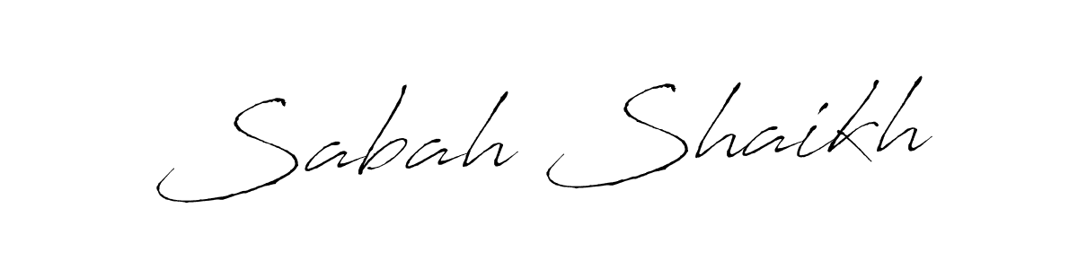 Similarly Antro_Vectra is the best handwritten signature design. Signature creator online .You can use it as an online autograph creator for name Sabah Shaikh. Sabah Shaikh signature style 6 images and pictures png