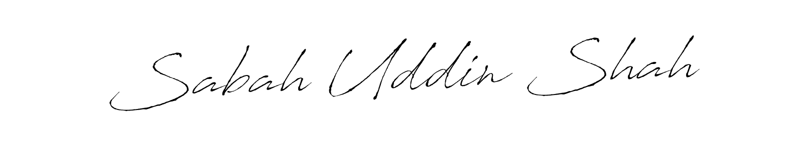 It looks lik you need a new signature style for name Sabah Uddin Shah. Design unique handwritten (Antro_Vectra) signature with our free signature maker in just a few clicks. Sabah Uddin Shah signature style 6 images and pictures png