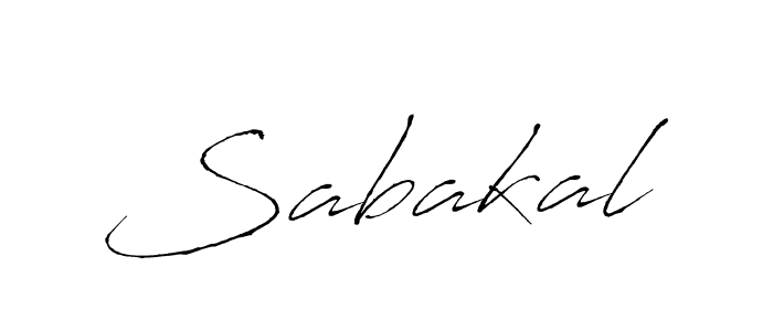 Design your own signature with our free online signature maker. With this signature software, you can create a handwritten (Antro_Vectra) signature for name Sabakal. Sabakal signature style 6 images and pictures png