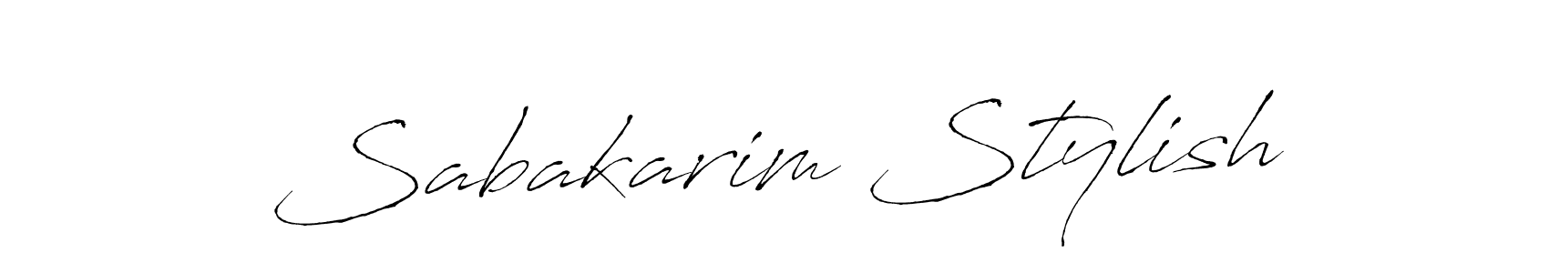 Make a short Sabakarim Stylish signature style. Manage your documents anywhere anytime using Antro_Vectra. Create and add eSignatures, submit forms, share and send files easily. Sabakarim Stylish signature style 6 images and pictures png
