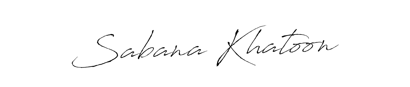 How to make Sabana Khatoon signature? Antro_Vectra is a professional autograph style. Create handwritten signature for Sabana Khatoon name. Sabana Khatoon signature style 6 images and pictures png