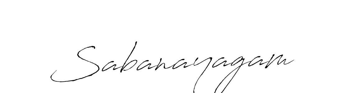 Design your own signature with our free online signature maker. With this signature software, you can create a handwritten (Antro_Vectra) signature for name Sabanayagam. Sabanayagam signature style 6 images and pictures png
