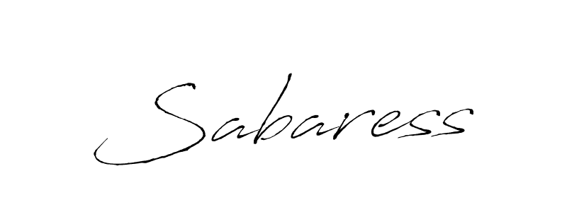 Sabaress stylish signature style. Best Handwritten Sign (Antro_Vectra) for my name. Handwritten Signature Collection Ideas for my name Sabaress. Sabaress signature style 6 images and pictures png