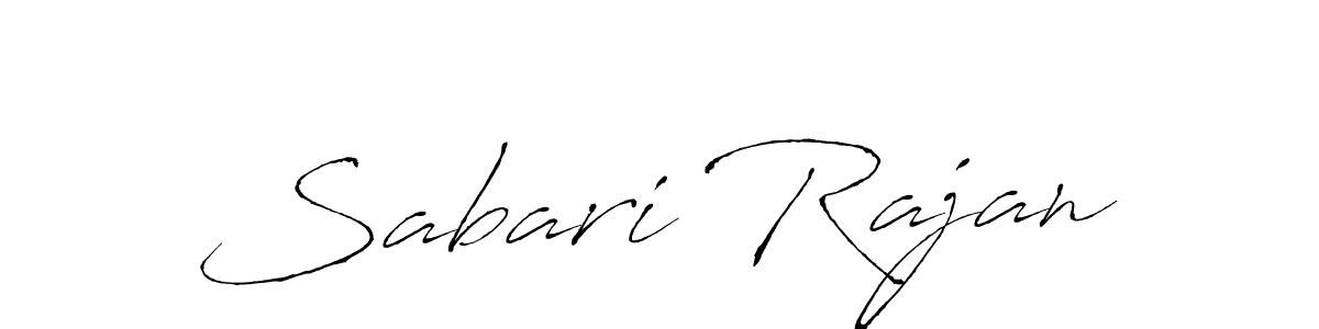 Also we have Sabari Rajan name is the best signature style. Create professional handwritten signature collection using Antro_Vectra autograph style. Sabari Rajan signature style 6 images and pictures png