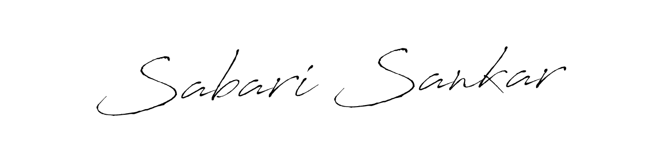 Also we have Sabari Sankar name is the best signature style. Create professional handwritten signature collection using Antro_Vectra autograph style. Sabari Sankar signature style 6 images and pictures png
