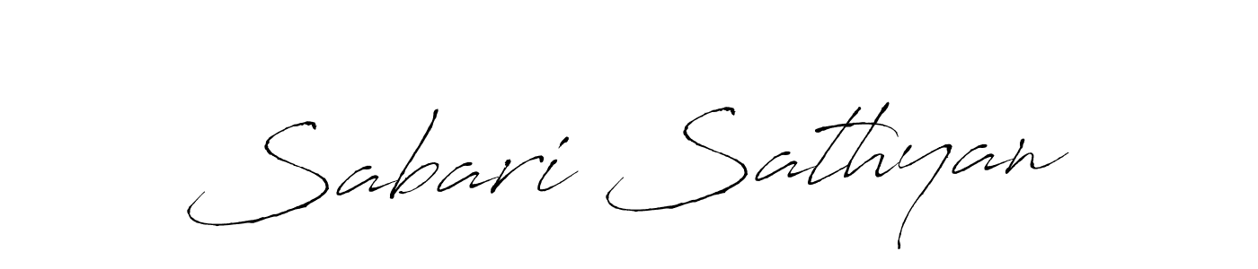 Use a signature maker to create a handwritten signature online. With this signature software, you can design (Antro_Vectra) your own signature for name Sabari Sathyan. Sabari Sathyan signature style 6 images and pictures png