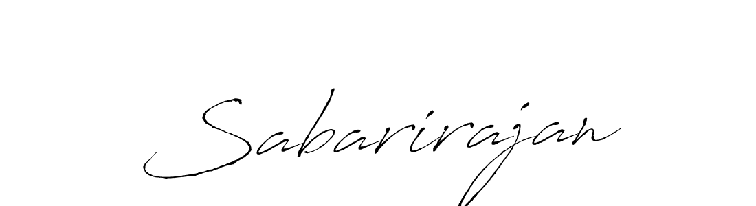 It looks lik you need a new signature style for name Sabarirajan. Design unique handwritten (Antro_Vectra) signature with our free signature maker in just a few clicks. Sabarirajan signature style 6 images and pictures png