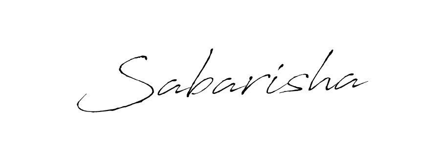 Design your own signature with our free online signature maker. With this signature software, you can create a handwritten (Antro_Vectra) signature for name Sabarisha. Sabarisha signature style 6 images and pictures png