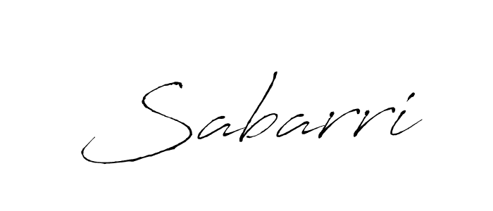 Create a beautiful signature design for name Sabarri. With this signature (Antro_Vectra) fonts, you can make a handwritten signature for free. Sabarri signature style 6 images and pictures png
