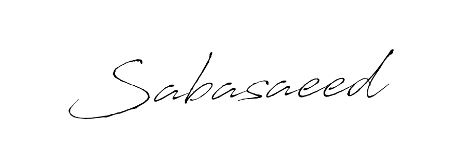 Sabasaeed stylish signature style. Best Handwritten Sign (Antro_Vectra) for my name. Handwritten Signature Collection Ideas for my name Sabasaeed. Sabasaeed signature style 6 images and pictures png