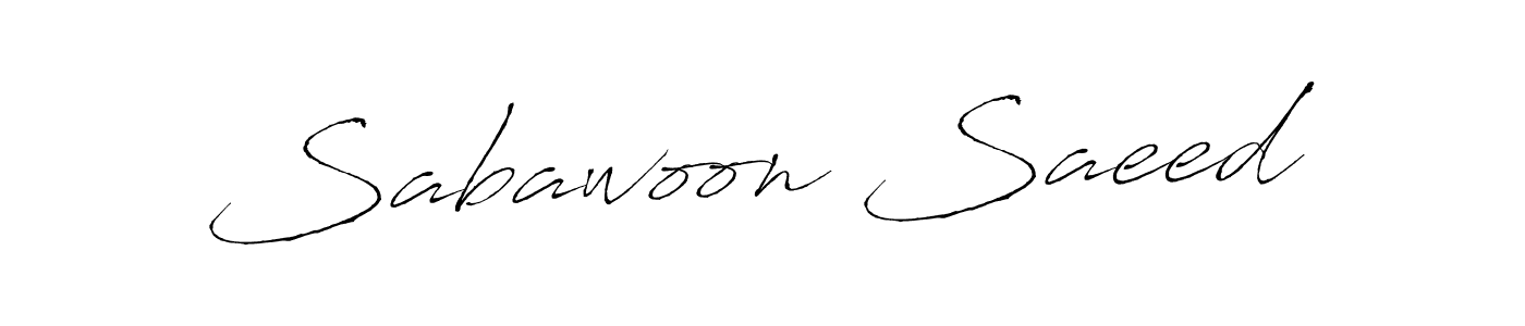 Make a short Sabawoon Saeed signature style. Manage your documents anywhere anytime using Antro_Vectra. Create and add eSignatures, submit forms, share and send files easily. Sabawoon Saeed signature style 6 images and pictures png