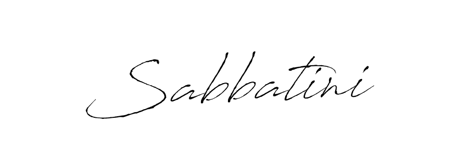 How to make Sabbatini name signature. Use Antro_Vectra style for creating short signs online. This is the latest handwritten sign. Sabbatini signature style 6 images and pictures png