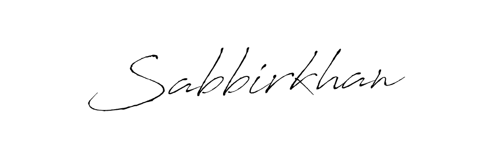 How to make Sabbirkhan name signature. Use Antro_Vectra style for creating short signs online. This is the latest handwritten sign. Sabbirkhan signature style 6 images and pictures png