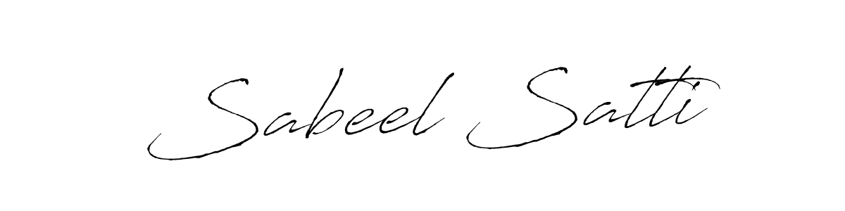 if you are searching for the best signature style for your name Sabeel Satti. so please give up your signature search. here we have designed multiple signature styles  using Antro_Vectra. Sabeel Satti signature style 6 images and pictures png