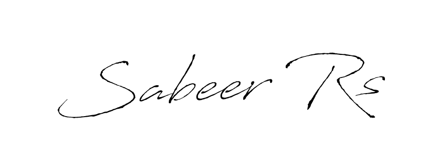 if you are searching for the best signature style for your name Sabeer Rs. so please give up your signature search. here we have designed multiple signature styles  using Antro_Vectra. Sabeer Rs signature style 6 images and pictures png