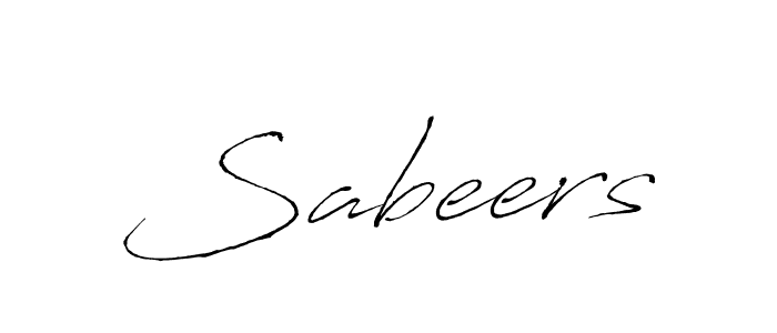 The best way (Antro_Vectra) to make a short signature is to pick only two or three words in your name. The name Sabeers include a total of six letters. For converting this name. Sabeers signature style 6 images and pictures png