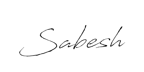 Make a beautiful signature design for name Sabesh. With this signature (Antro_Vectra) style, you can create a handwritten signature for free. Sabesh signature style 6 images and pictures png