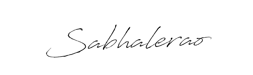 Sabhalerao stylish signature style. Best Handwritten Sign (Antro_Vectra) for my name. Handwritten Signature Collection Ideas for my name Sabhalerao. Sabhalerao signature style 6 images and pictures png