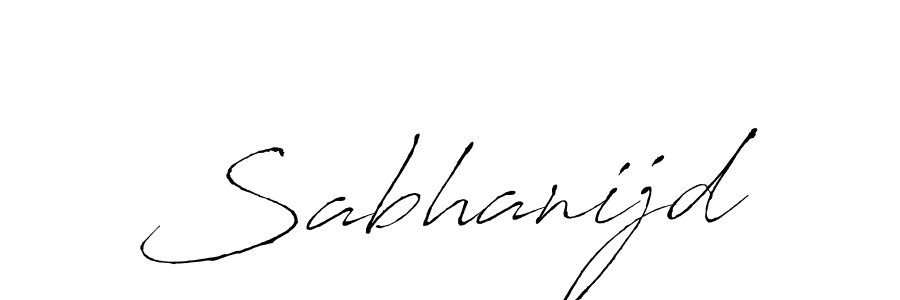 Once you've used our free online signature maker to create your best signature Antro_Vectra style, it's time to enjoy all of the benefits that Sabhanijd name signing documents. Sabhanijd signature style 6 images and pictures png