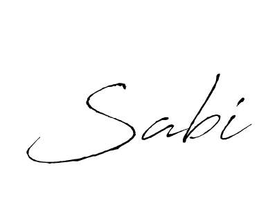 Use a signature maker to create a handwritten signature online. With this signature software, you can design (Antro_Vectra) your own signature for name Sabi. Sabi signature style 6 images and pictures png