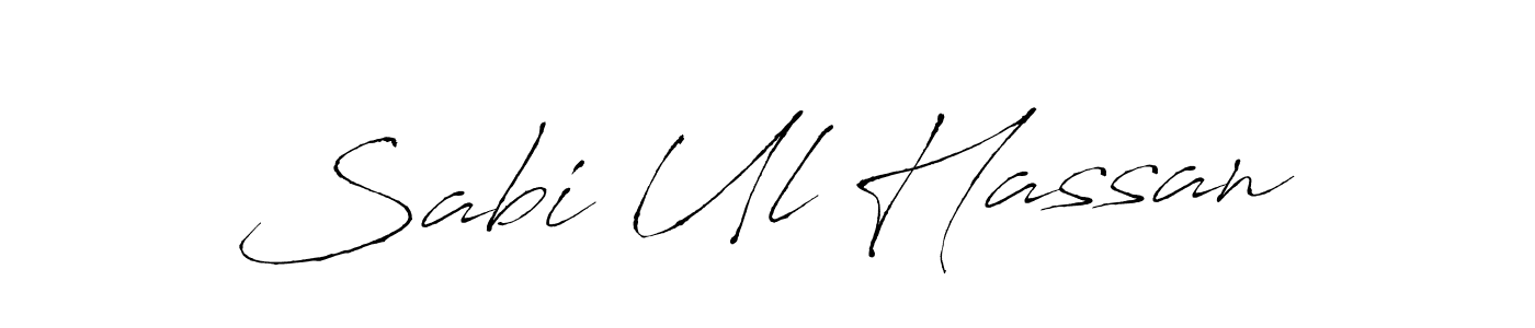 How to make Sabi Ul Hassan signature? Antro_Vectra is a professional autograph style. Create handwritten signature for Sabi Ul Hassan name. Sabi Ul Hassan signature style 6 images and pictures png