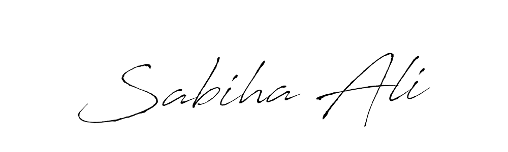 You should practise on your own different ways (Antro_Vectra) to write your name (Sabiha Ali) in signature. don't let someone else do it for you. Sabiha Ali signature style 6 images and pictures png