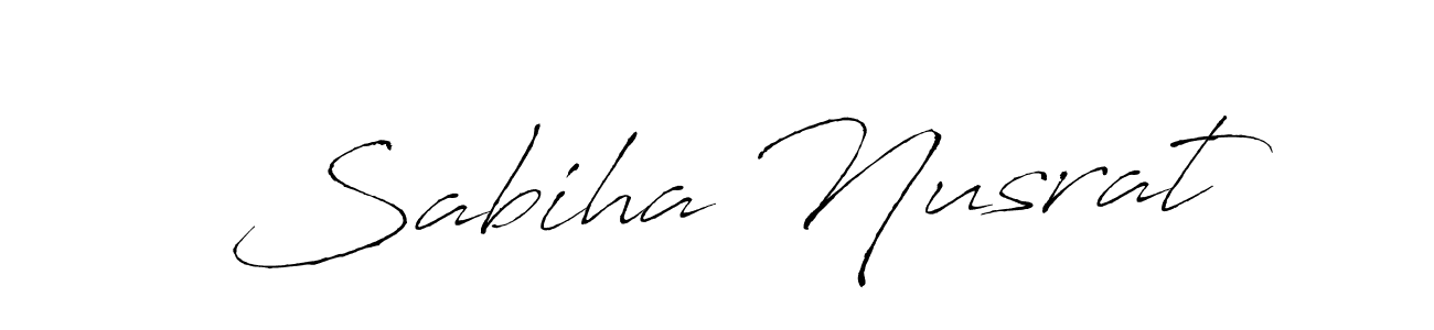 Similarly Antro_Vectra is the best handwritten signature design. Signature creator online .You can use it as an online autograph creator for name Sabiha Nusrat. Sabiha Nusrat signature style 6 images and pictures png