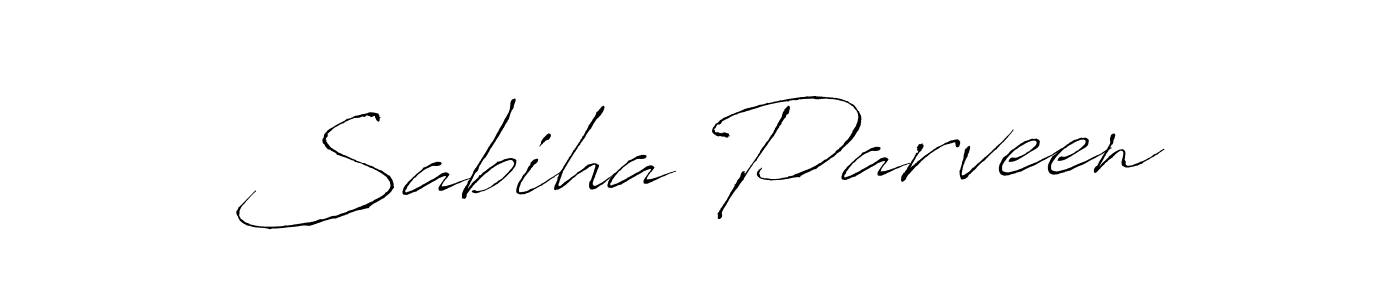 Also You can easily find your signature by using the search form. We will create Sabiha Parveen name handwritten signature images for you free of cost using Antro_Vectra sign style. Sabiha Parveen signature style 6 images and pictures png