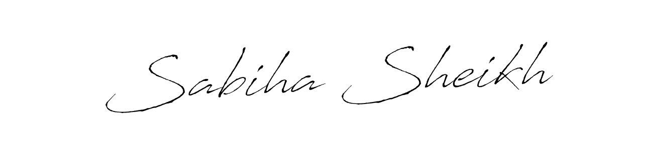 Make a beautiful signature design for name Sabiha Sheikh. Use this online signature maker to create a handwritten signature for free. Sabiha Sheikh signature style 6 images and pictures png