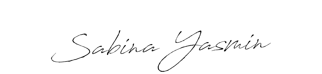 Once you've used our free online signature maker to create your best signature Antro_Vectra style, it's time to enjoy all of the benefits that Sabina Yasmin name signing documents. Sabina Yasmin signature style 6 images and pictures png