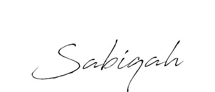 Create a beautiful signature design for name Sabiqah. With this signature (Antro_Vectra) fonts, you can make a handwritten signature for free. Sabiqah signature style 6 images and pictures png