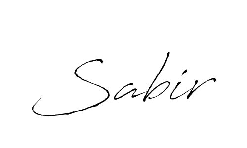 How to make Sabir signature? Antro_Vectra is a professional autograph style. Create handwritten signature for Sabir name. Sabir signature style 6 images and pictures png