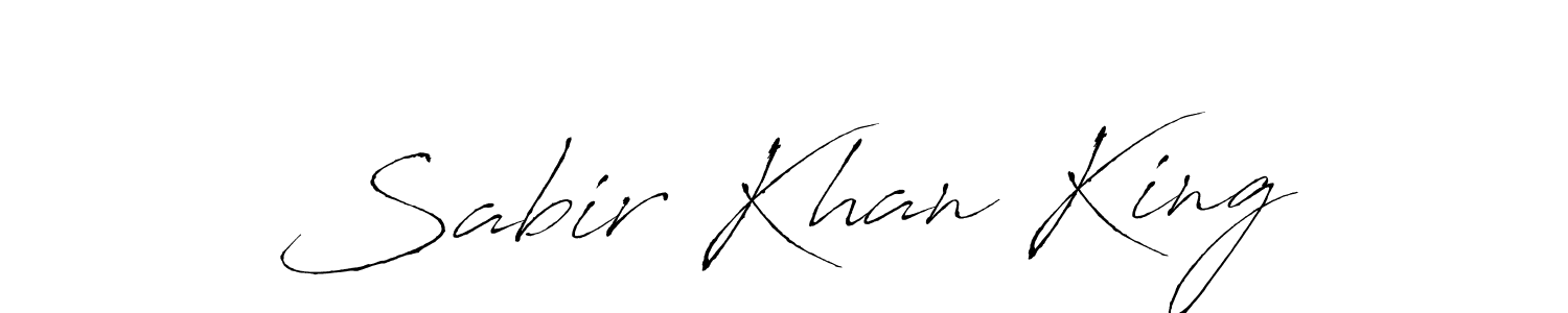 It looks lik you need a new signature style for name Sabir Khan King. Design unique handwritten (Antro_Vectra) signature with our free signature maker in just a few clicks. Sabir Khan King signature style 6 images and pictures png