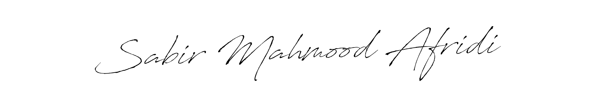 Sabir Mahmood Afridi stylish signature style. Best Handwritten Sign (Antro_Vectra) for my name. Handwritten Signature Collection Ideas for my name Sabir Mahmood Afridi. Sabir Mahmood Afridi signature style 6 images and pictures png