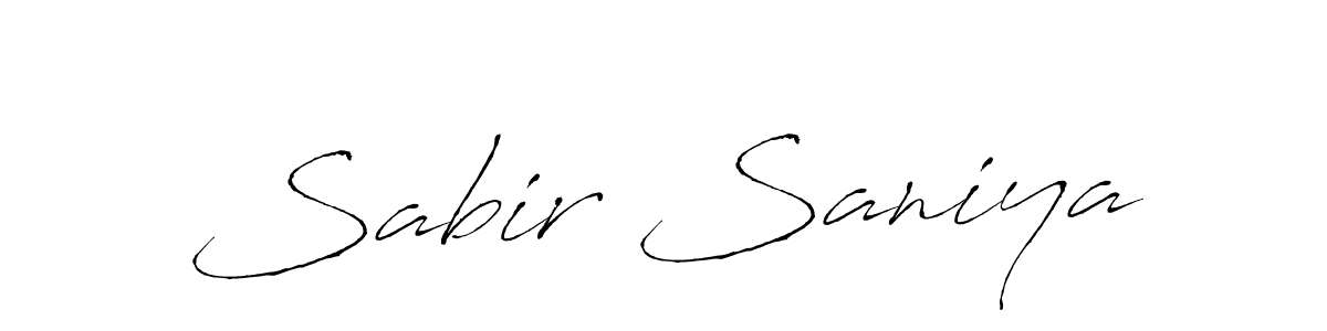 Also we have Sabir Saniya name is the best signature style. Create professional handwritten signature collection using Antro_Vectra autograph style. Sabir Saniya signature style 6 images and pictures png