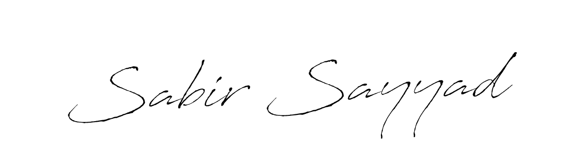 It looks lik you need a new signature style for name Sabir Sayyad. Design unique handwritten (Antro_Vectra) signature with our free signature maker in just a few clicks. Sabir Sayyad signature style 6 images and pictures png