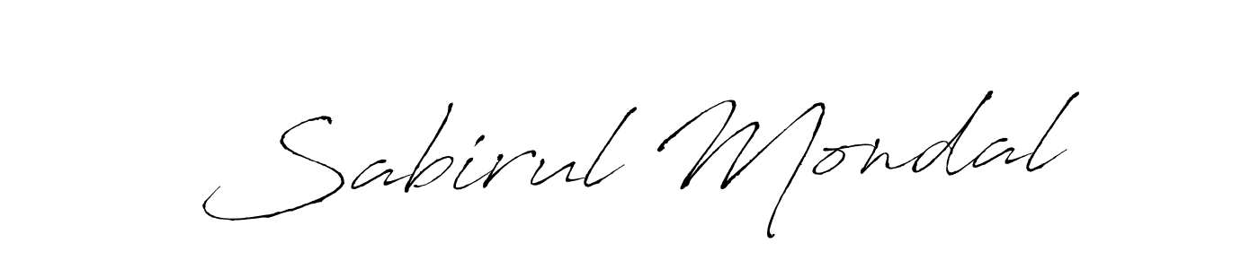 Make a beautiful signature design for name Sabirul Mondal. Use this online signature maker to create a handwritten signature for free. Sabirul Mondal signature style 6 images and pictures png