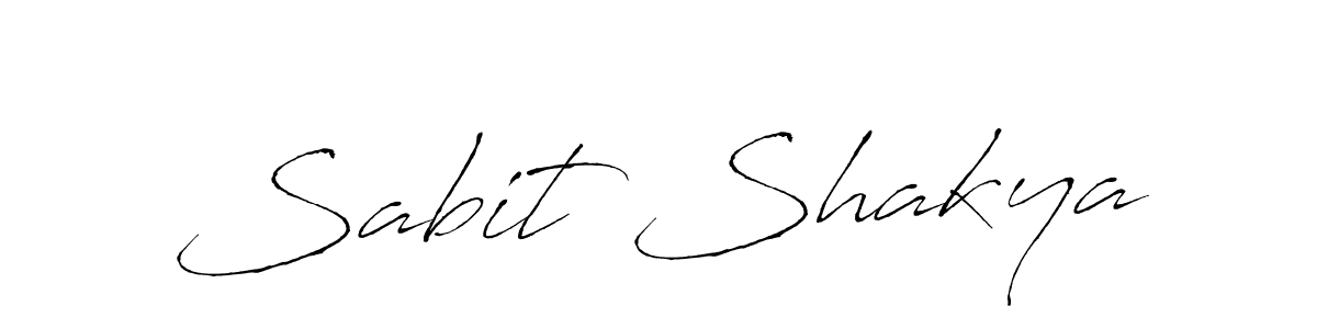 Create a beautiful signature design for name Sabit Shakya. With this signature (Antro_Vectra) fonts, you can make a handwritten signature for free. Sabit Shakya signature style 6 images and pictures png