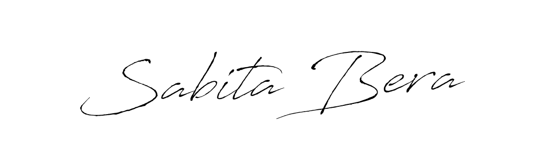 Antro_Vectra is a professional signature style that is perfect for those who want to add a touch of class to their signature. It is also a great choice for those who want to make their signature more unique. Get Sabita Bera name to fancy signature for free. Sabita Bera signature style 6 images and pictures png