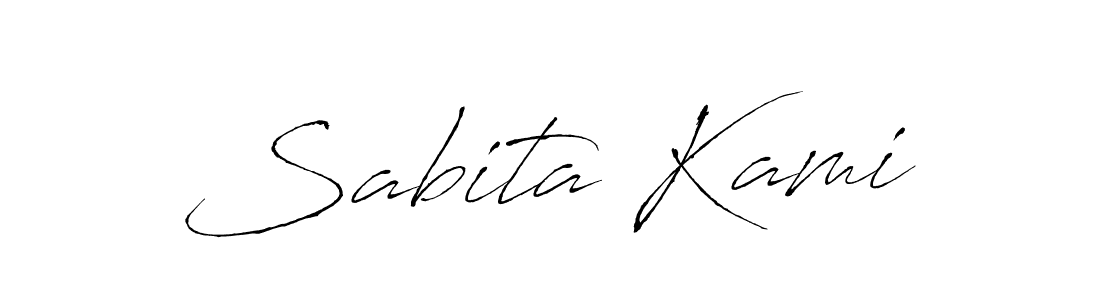 It looks lik you need a new signature style for name Sabita Kami. Design unique handwritten (Antro_Vectra) signature with our free signature maker in just a few clicks. Sabita Kami signature style 6 images and pictures png