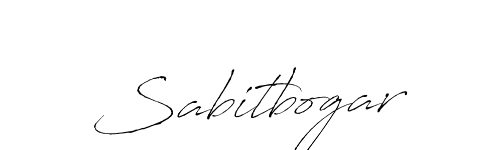 How to make Sabitbogar name signature. Use Antro_Vectra style for creating short signs online. This is the latest handwritten sign. Sabitbogar signature style 6 images and pictures png